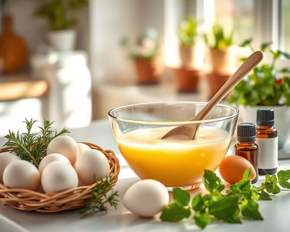 DIY chicken eggs for hair growth recipe